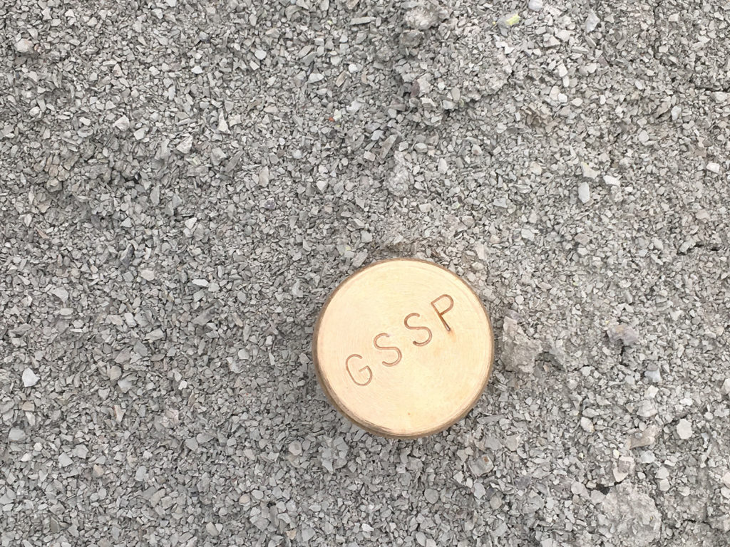 The Golden Spike, marking about 28,72 Ma